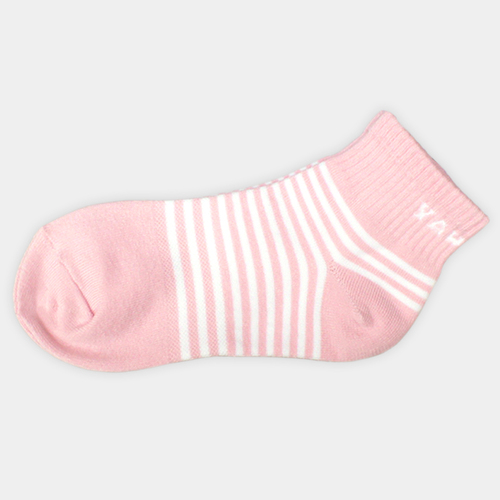 舒棉糖果條紋襪/女-氣質粉產品圖