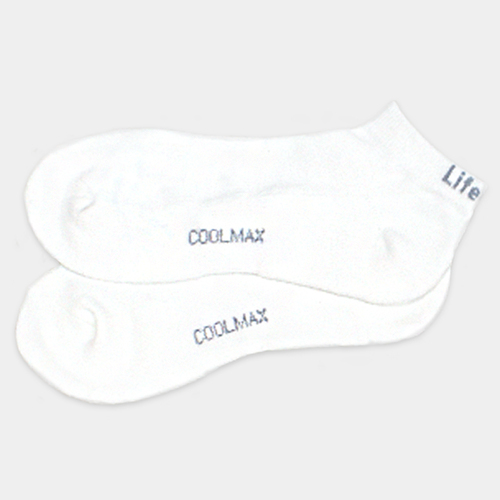 氣墊排汗襪/女-純淨白產品圖
