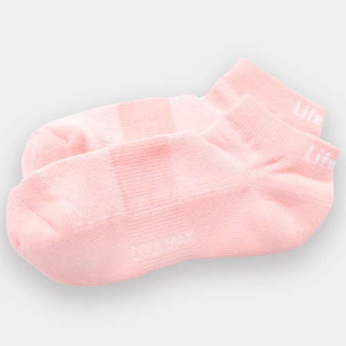 毛巾氣墊排汗襪/女-甜蜜粉  |女裝|舒適襪子系列|機能排汗襪系列