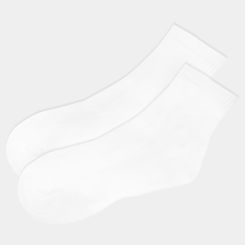 學生襪/女-純淨白產品圖