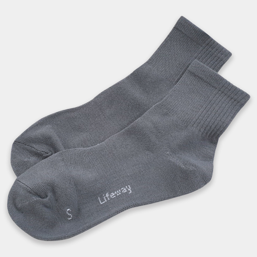 柔軟舒棉長襪/童-氣質灰產品圖