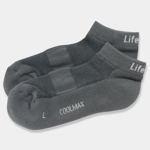 毛巾氣墊排汗襪/男-氣質灰產品圖