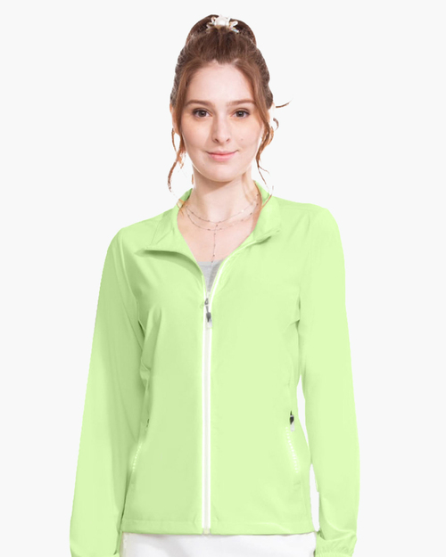 冰科技 透氣排汗 抗UV外套 粉綠  |女裝|外套系列|冰絲涼感外套系列